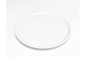 LAZELLZ Microwave White Ceramic Plate Compatible with Sharp Model Numbers R-1855A, R-1870, R-1871, R-1871T, R-1872, R-1872T, R-1874