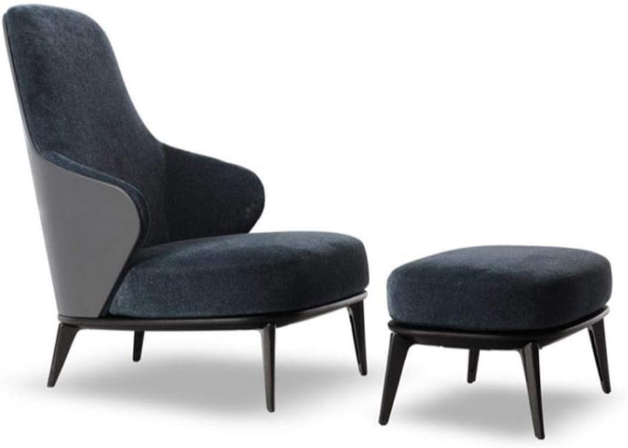 Italian Minimalist Large Sofa Chair Modern Minimalist Solid Wood Leisure Single Chair Designer Lounge Chair