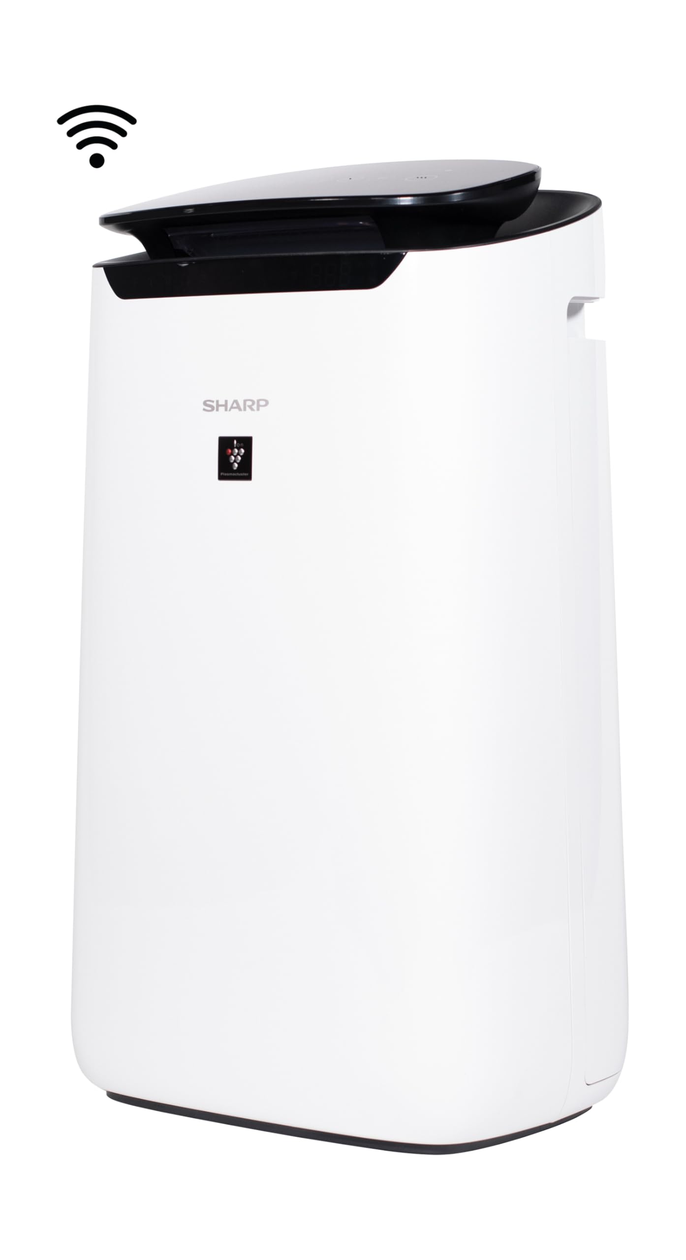 SHARP Smart Air Purifier Compatible w/Alexa. Plasmacluster Ion Technology and Triple Filtration, including True HEPA Filter. Covers up to 2,430 sq ft for XL Rooms, for Dust, Smoke & Pollen. FXJ80UW