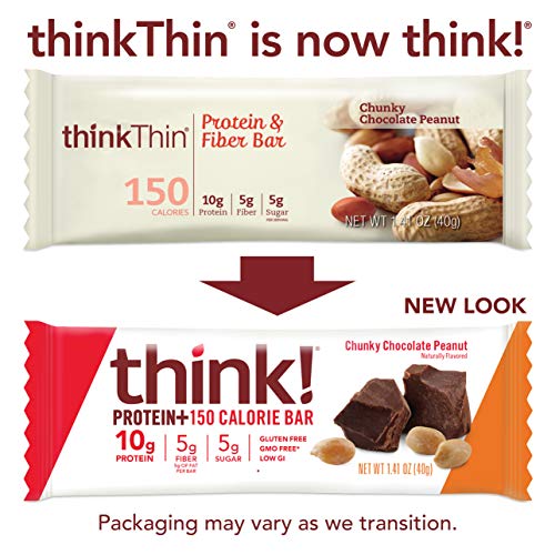 think! Protein Bars with Chicory Root for Fiber, Digestive Support