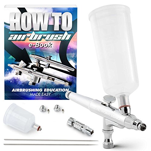 PointZero Gravity-feed 2cc and 4cc Airbrush Set (.2mm .3mm .5mm)