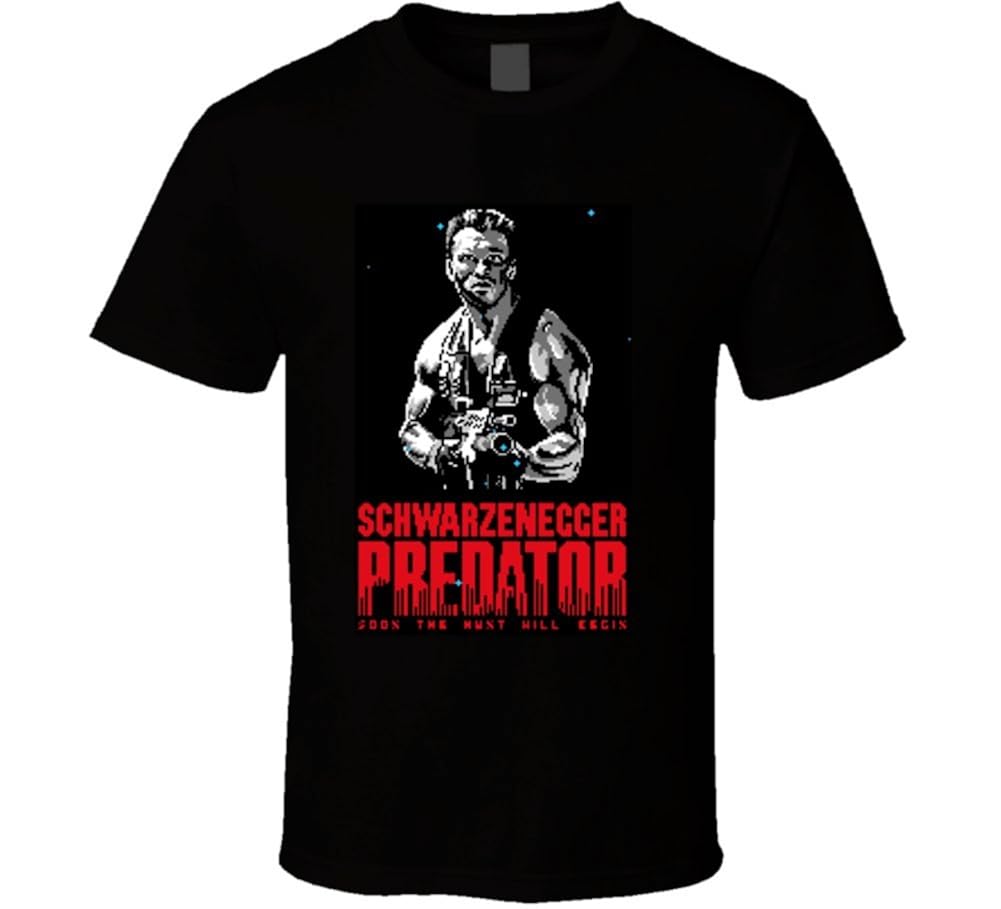 arnold schwarzenegger predator t shirt