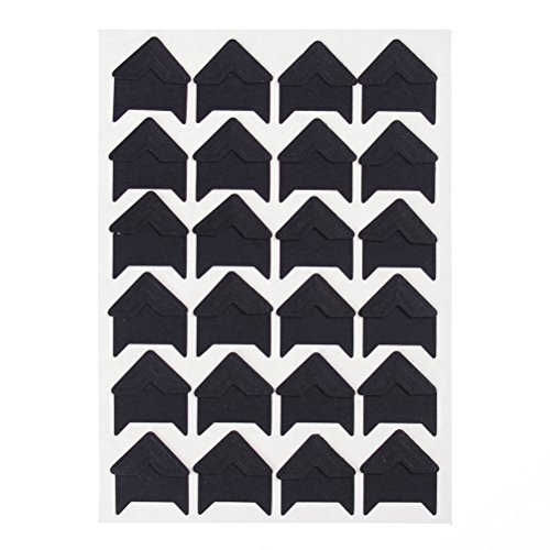 120 Pcs/5 Sheet Self Adhesive Paper Compatible Photo Foto Corner Stickers For Scrapbooking Personal Journal & Diary
