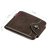 Leather Wallets for Men - Bifold Wallet Money Clip - Burse for Men with Gift Box (brown)