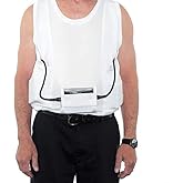 LVAD Mens Tank Top for HeartWare | Ultrathin Spandex Mesh Fabric | Designed for Comfort & Safety