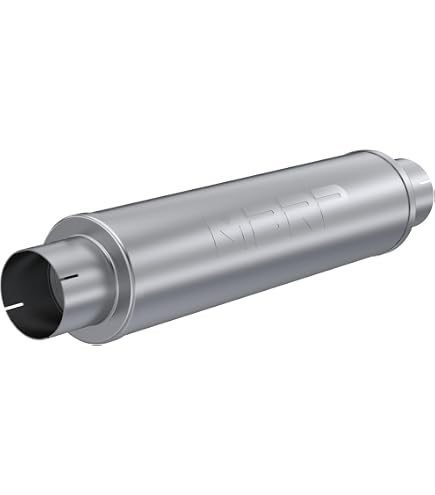 universal turbine exhaust muffler resonator 304 stainless steel 2.5 universal turbine exhaust muffler resonator 304 stainless steel 2.5