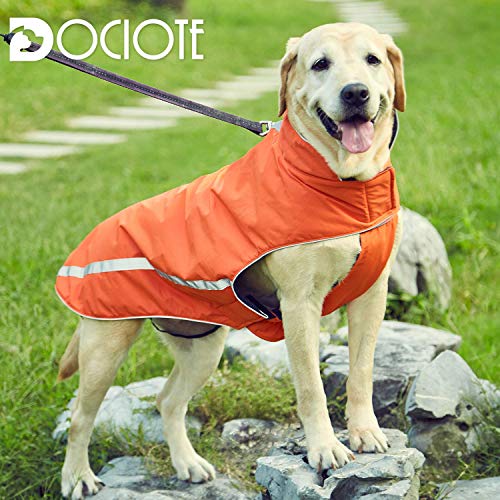 Dog Winter Jacket Cozy Reflective Waterproof Dog Winter Coat