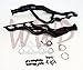 Black Coated Super Compeition Full Length Performance Race Racing Exhaust Header Manifold System Kit For 1965-1969 Ford/Mercury Country Sedan/Custom/Galaxie/LTD/Monterey/Wagon 390-428Ci