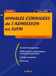 Annales corrigées de l'admission en lUFM
