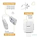 Child Locks for Kitchen Cabinets, Baby Proof Drawers, Toilet, Fridge, White 6 Pc
