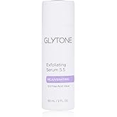 Glycolic Acid Exfoliating Serum 5.5% PFAV | Face & Body Exfoliator for All Skin | Reduces Fine Lines, Wrinkles, Dark Spots & Pore | Non-Comedogenic, Fragrance-Free | AHA Facial exfoliator | 2 Fl oz