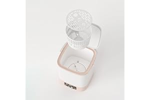 AHERO Mini Washing Machine - 10L Capacity, Automatic Water Inlet/Drain, Blue Light Stain Removal, 4 Modes for Underwear & Socks