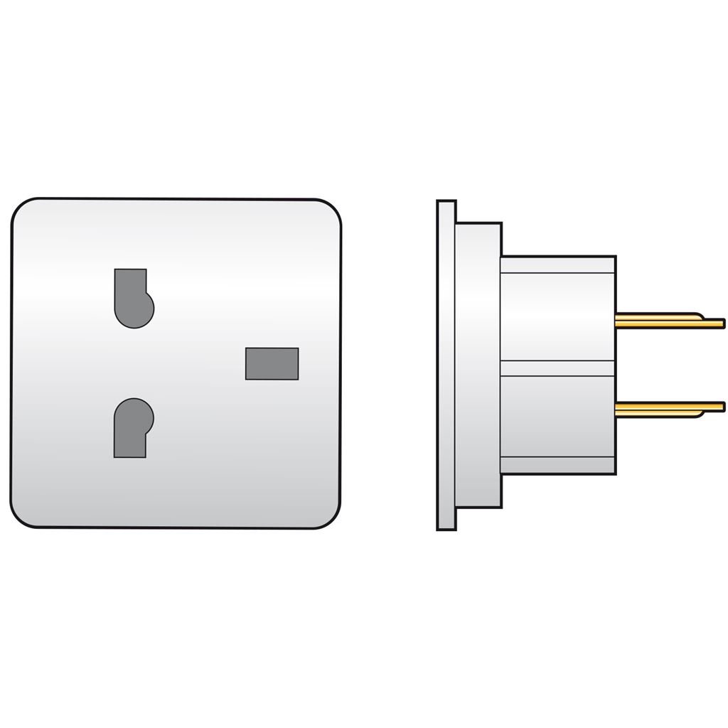 Mercury | UK to USA Travel Adapter