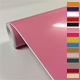 vgoltd Gloss Self-Adhesive Vinyl Wrap Baby Pink 60x1000 cm view 8