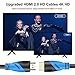Rommisie 4K HDMI 30 FT Cable (HDMI 2.0,18Gbps) Ultra High Speed Gold Plated Connectors,Ethernet HDMI Cord, 4K@60HZ 2K 1080P 3D ARC Compatible with UHD TV Monitor Laptop Xbox PS4/PS5 ect(9m)