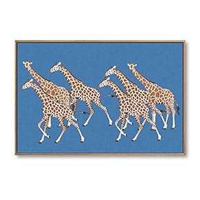 Framed Canvas Wall Art for Living Room, Bedroom Animals Canvas Prints for Home Decoration Ready to Hang - 16x24 inches