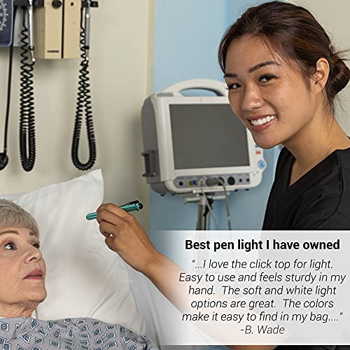 Nursing Penlight with Pupil Gauge Set by Tribe RN Medical Pen Light