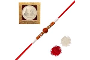 AMBA HANDICRAFT Amba Designer Rakhi for Brother with Gift Set - Send Rakhi to USA