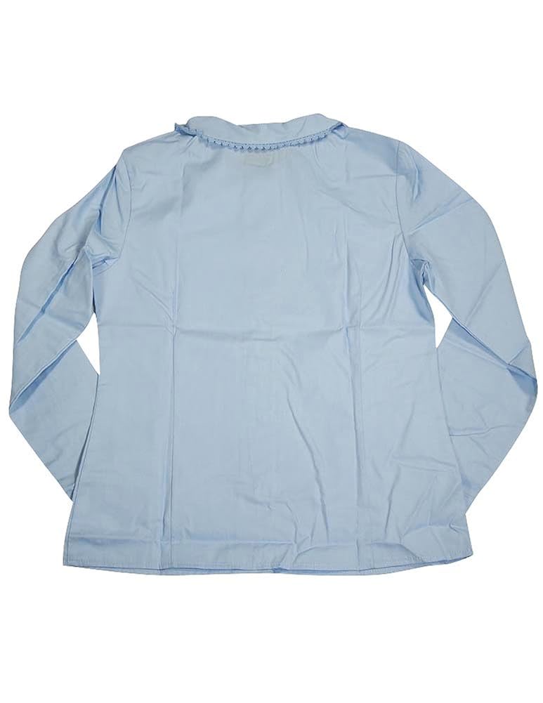 Clothing French Toast Girls Long Sleeve Peter Pan Blouse ...