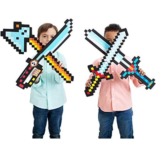 minecraft weapons toys