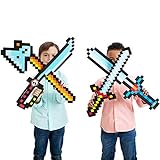 Boley 8-Bit Pixel Diamond Foam Sword Set - 24