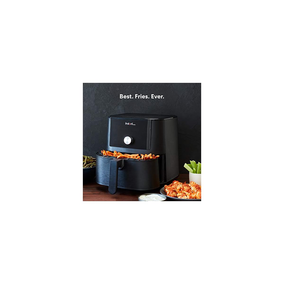 Instant Vortex 4in1 Basket Air Fryer with 4 Customizable