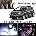 Classy Autos Honda FIT JAZZ White Interior LED Package (4 Pieces)