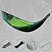 Mounchain Hammock Ultralight Portable Nylon Parachute Camping Hammocks with Mosquito Net Comes with Tree Straps and Hooks for Camping Hiking Backpacking 106