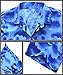 LA LEELA Mens Hawaiian Shirts Short Sleeve Button Down Shirt Men's Shirts Casual Beach Holiday Hawaii Island Shirts for Men Funny L Palm Tree, Blue