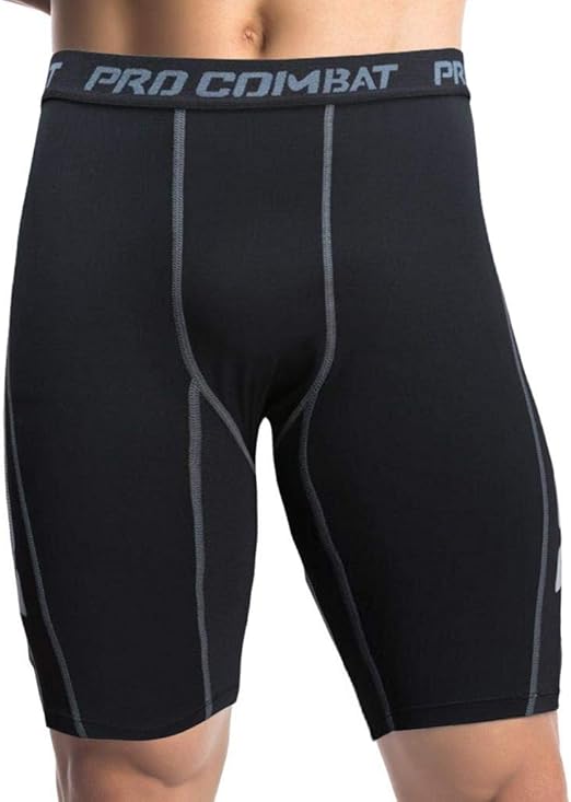 YELLOWPRICE Men's Compression Shorts Baselayer Cool Dry Sports Tights