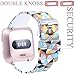 allbingo Fitbit Versa Cute Bands,Women Men Replacement Strap Wristband for Fitbit Versa Smart Watch (Colorful Geometric, Small)