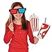 Movie Night Photo Booth Stick Props — 12 Pieces • Cardstock Props on 8