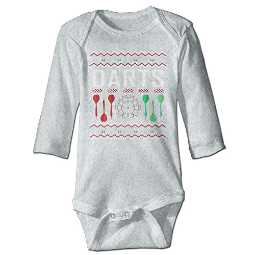 Richard Unisex Infant Bodysuits Darts Ugly Girls Babysuit Long Sleeve Jumpsuit Sunsuit Outfit 24 Months Ash