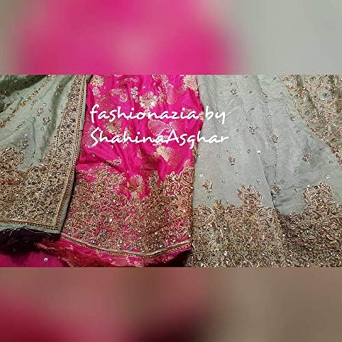 FASHIONAZIA Indian Pakistani Shalwar Kameez Metallic