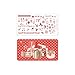 CICI&SISI Merry Christmas Nail Art Stamping Plates Kit Holiday Stamp Plate Manicure Template 6 Pieces