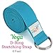 Go Go Active Yoga Accessories Set - Includes 2 Yoga Blocks, 1 Microfiber Non Slip Mat Towel 72X24, 1 Microfiber Hand Towel 24X15, 1 Yoga Strap, 1 Pair of Yoga Socks (Blue)