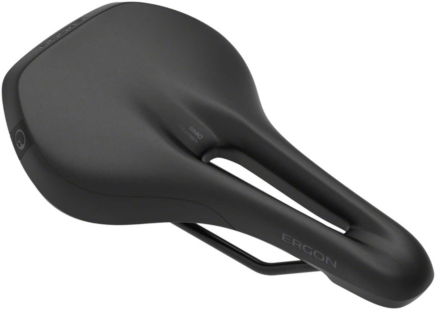 Ergon Womens SMC Saddle , Black, M/L — image 1