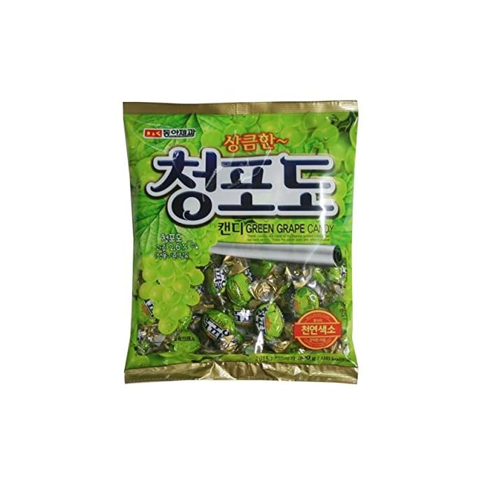 Buy LENITH Korean Assorted Popular Fruit Flavored Candy Pieces (Green