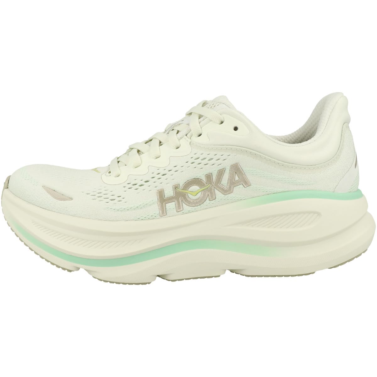 Hoka Women's Bondi 9 Truffle Salt/Sea Glass 5 Medium Image
