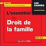 L'ESSENTIEL DU DROIT DE LA FAMILLE 16EME EDITION (CARRÉS ROUGE) (French Edition) by 