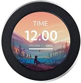 Frefgikty 2.1 Inch IPS USB Water-Cooled Round LCD CPU GPU RAM HDD Monitor Black view 4