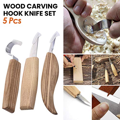 1 RavenWolf+Traditional+Woodcarving+Whittling+Herramientas