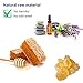 Waxing Kit Temperature Control Wax Warmer Hair Removal Electric Hot heater, Rapid Melting Pot with 10.5 oz Flavor Hard Wax Beans and 20 Pack Wax Applicator