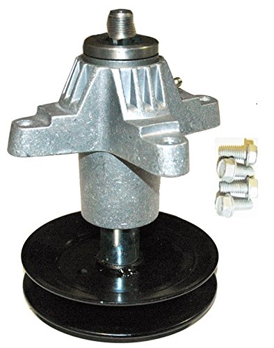 Replacement Spindle Assembly Plus 4 Mounting Bolts for MTD 918-0671, 618-0671, 618-0671B, 918-0671B.