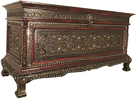 Asiatika-Online.de SCHATZTRUHE TRUHE KISTE Box ANTIK Design MÖBEL Asia