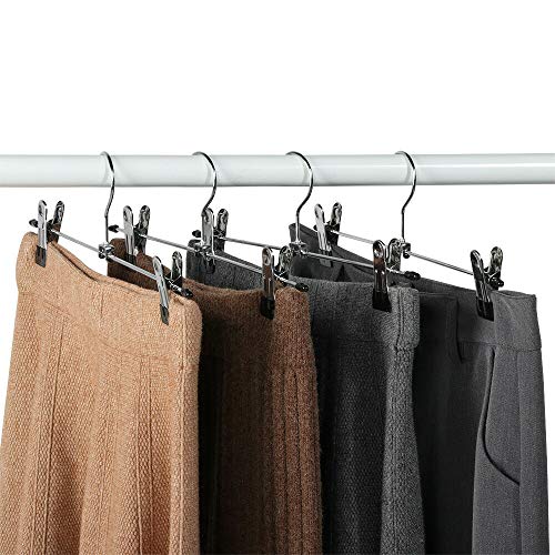 1 MB+THISTAR+Anti+Slip+Clothes+Hangers+Silver