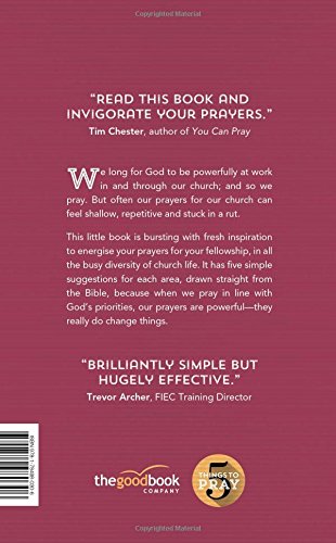 5 Things to Pray for your Church 5 Things to Pray for your Church Perfect Paperback Kindle