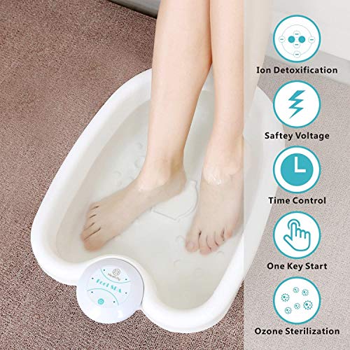 VnioLife Ionic Foot Bath Detox Machine, Ion Foot Detox Spa for Home Use