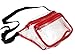 Clear Fanny Pack. Stadium Approved Waist Bag for Events, Games, and Concerts