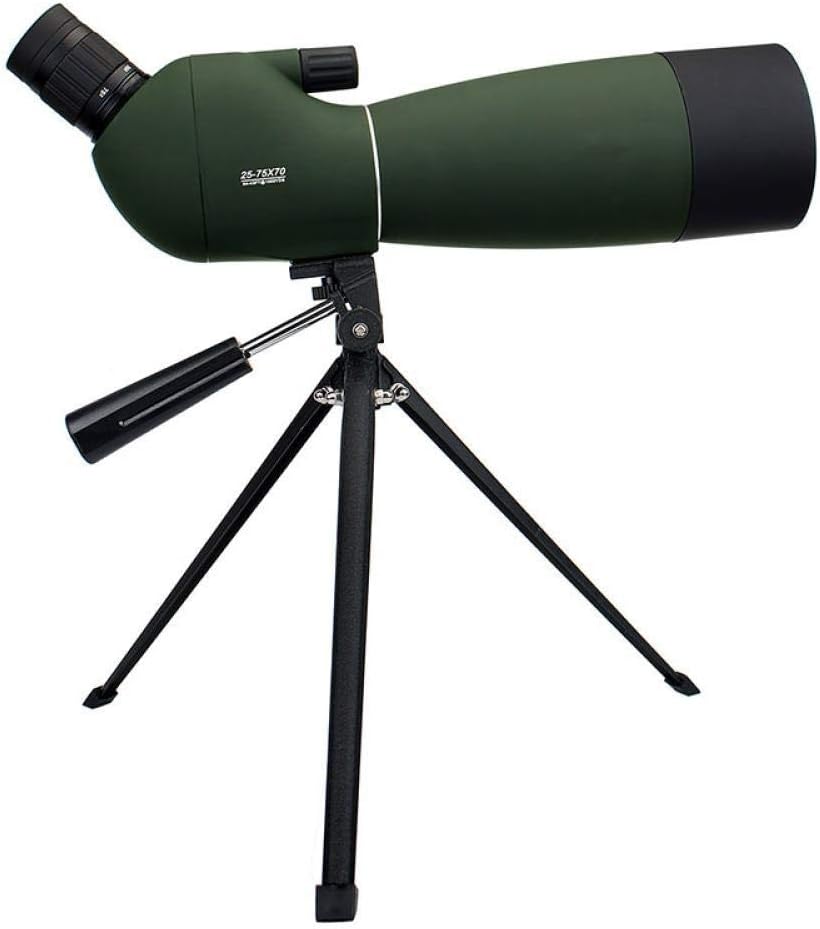 HUNDAN 50/60/70mm 3 Types Spotting Scope Waterproof Zoom Telescope +Tripod Soft Case For Target Shooting Bird Watching Hunting 50MM
